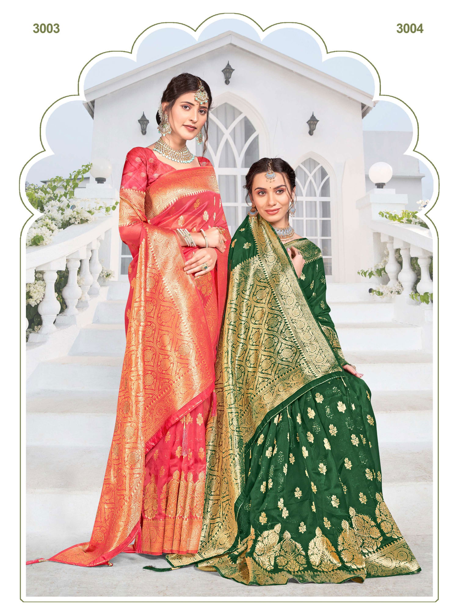 Kasturba Vol 3 By Saroj Designer Sarees Catalog

